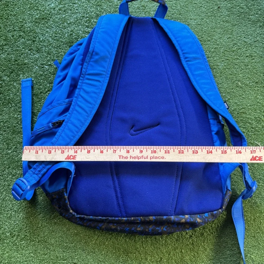 Nike Basketball Backpack -‎ Blue/Aqua Pro Gym Athletic School Bag Camo